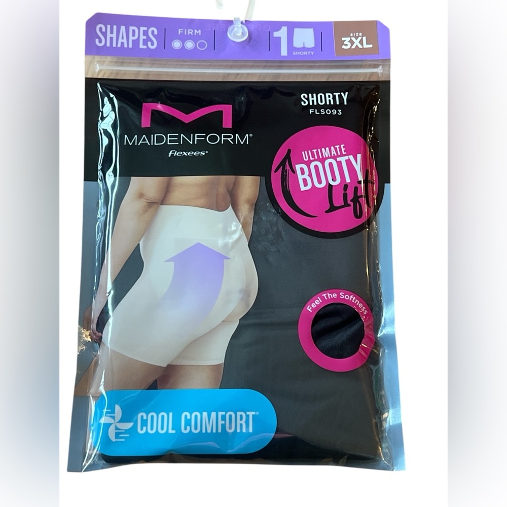 MaidenForm flexees shorty ultimate Booty lift. Size 3XL